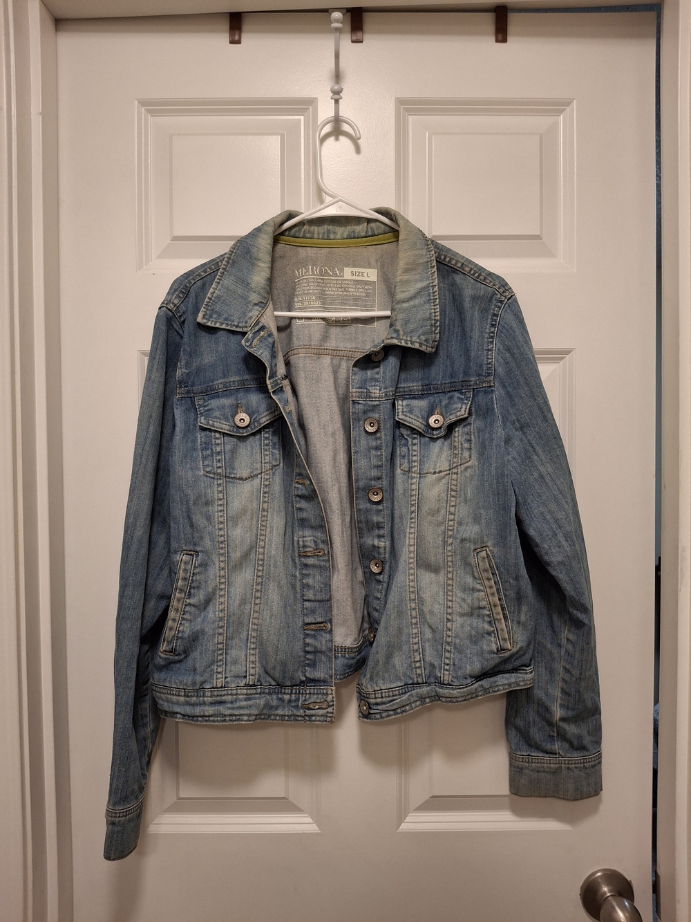 Merona Faded Blue Women's Denim Jacket